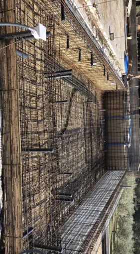 Ferraillage piscine pour béton projeter, Fréjus, AK Piscines