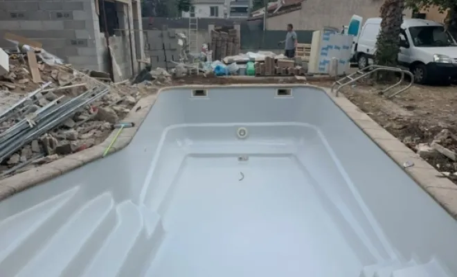 Rénovation d'une piscine en coque 